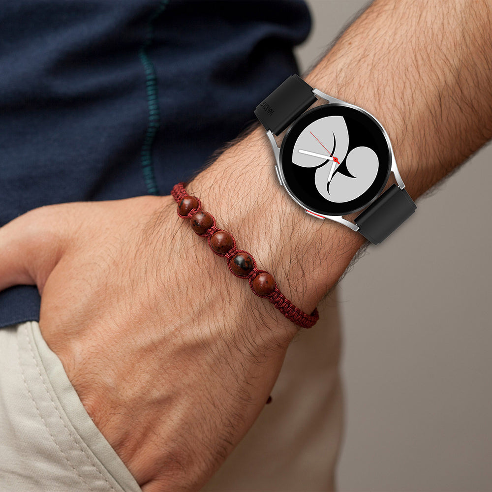Techsuit W026 Strap for Huawei Watch / Xiaomi Watch Series, 22mm, Burgundy