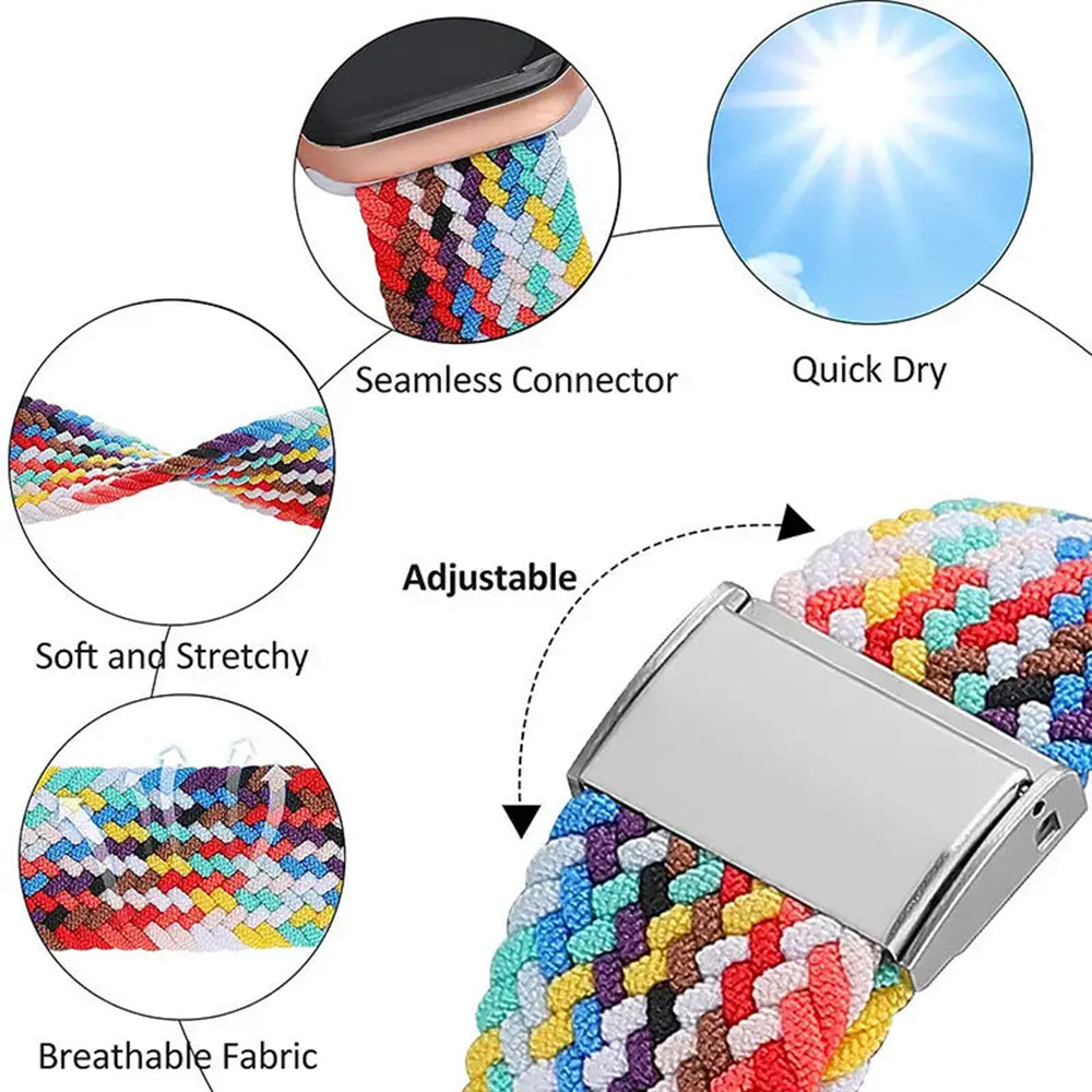 Techsuit W032 Strap for Apple Watch 42mm / 41mm / 40mm / 38mm Series, Purple