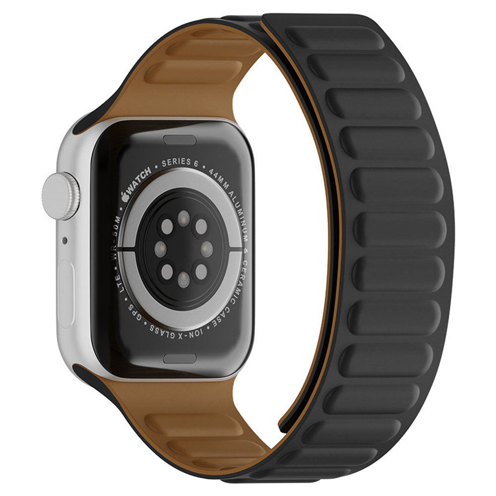 Techsuit W035 Strap for Apple Watch 42mm / 41mm / 40mm / 38mm Series, Black