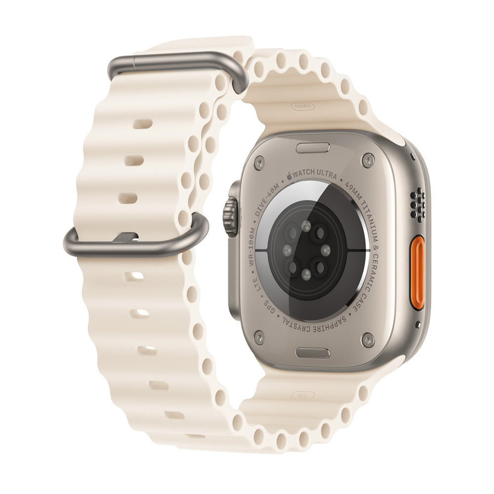 Techsuit W038 Strap for Apple Watch 42mm / 41mm / 40mm / 38mm Series, White
