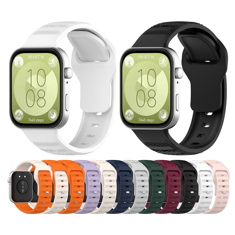Techsuit W050 Strap for Huawei Watch Fit 4 Pro / Fit 4 / Fit 3, Black