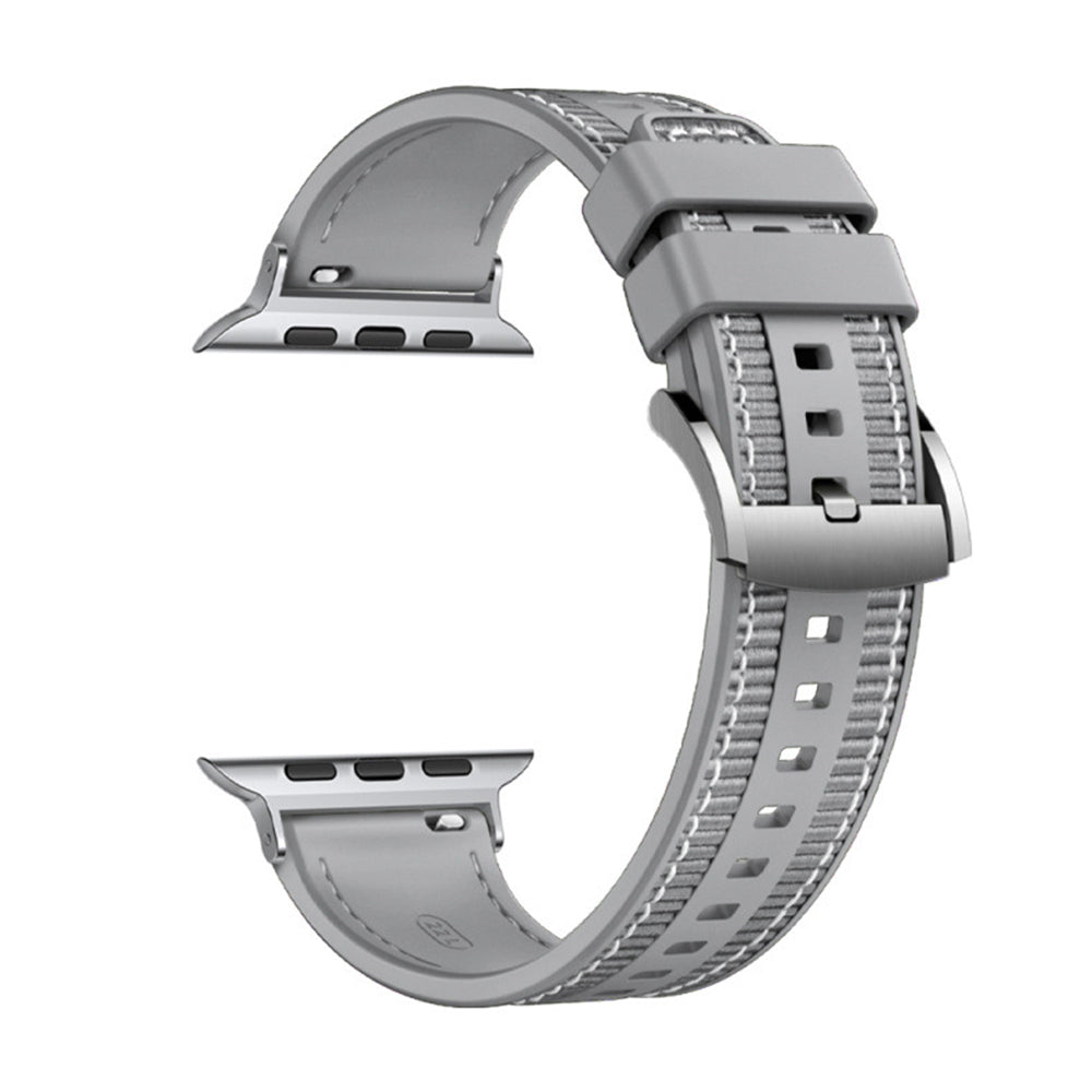 Techsuit W051 Strap for Apple Watch 49mm / 46mm / 45mm / 44mm / 42mm Series, Gray
