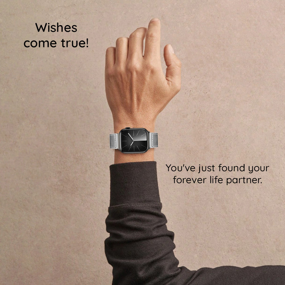 Techsuit W051 Strap for Apple Watch 49mm / 46mm / 45mm / 44mm / 42mm Series, Gray