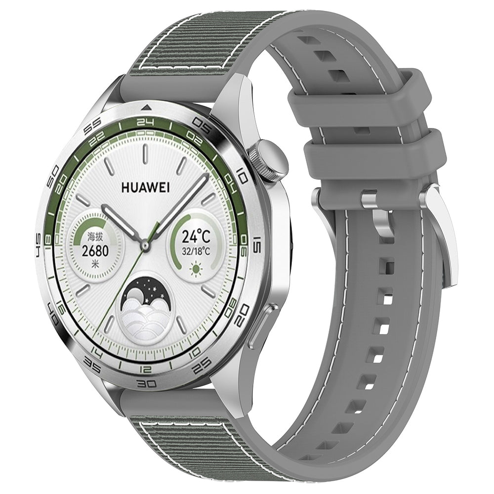 Techsuit W051 Strap for Huawei Watch / Xiaomi Watch Series, 22mm, Grey