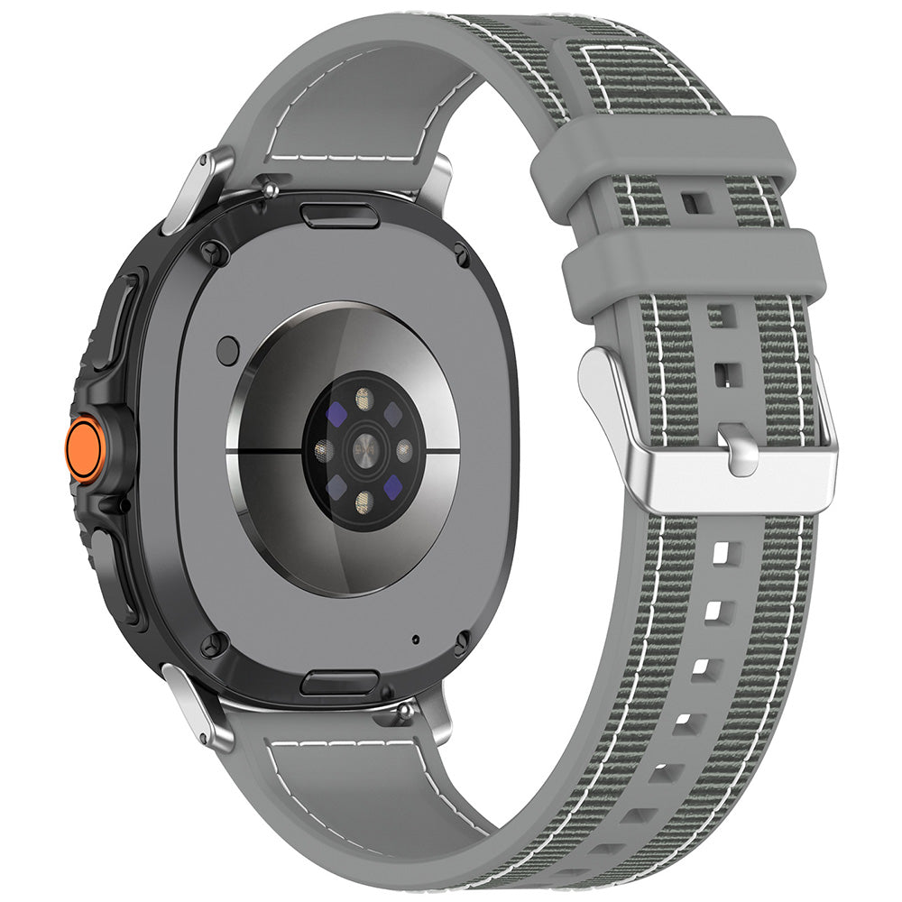 Techsuit W051 Strap for Samsung Galaxy Watch 8 Classic / Watch8 44mm / Watch 8 40mm, Grey