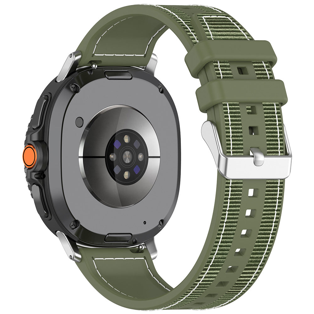 Techsuit W051 Strap for Samsung Galaxy Watch 8 Classic / Watch8 44mm / Watch 8 40mm, Green