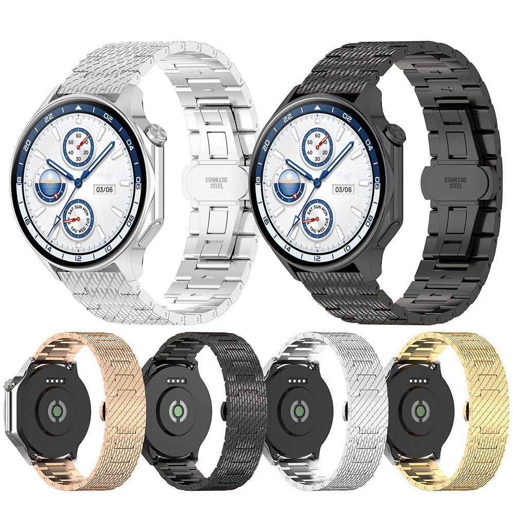 Techsuit W052 Strap for Huawei Watch / Xiaomi Watch Series, 22mm, Gold