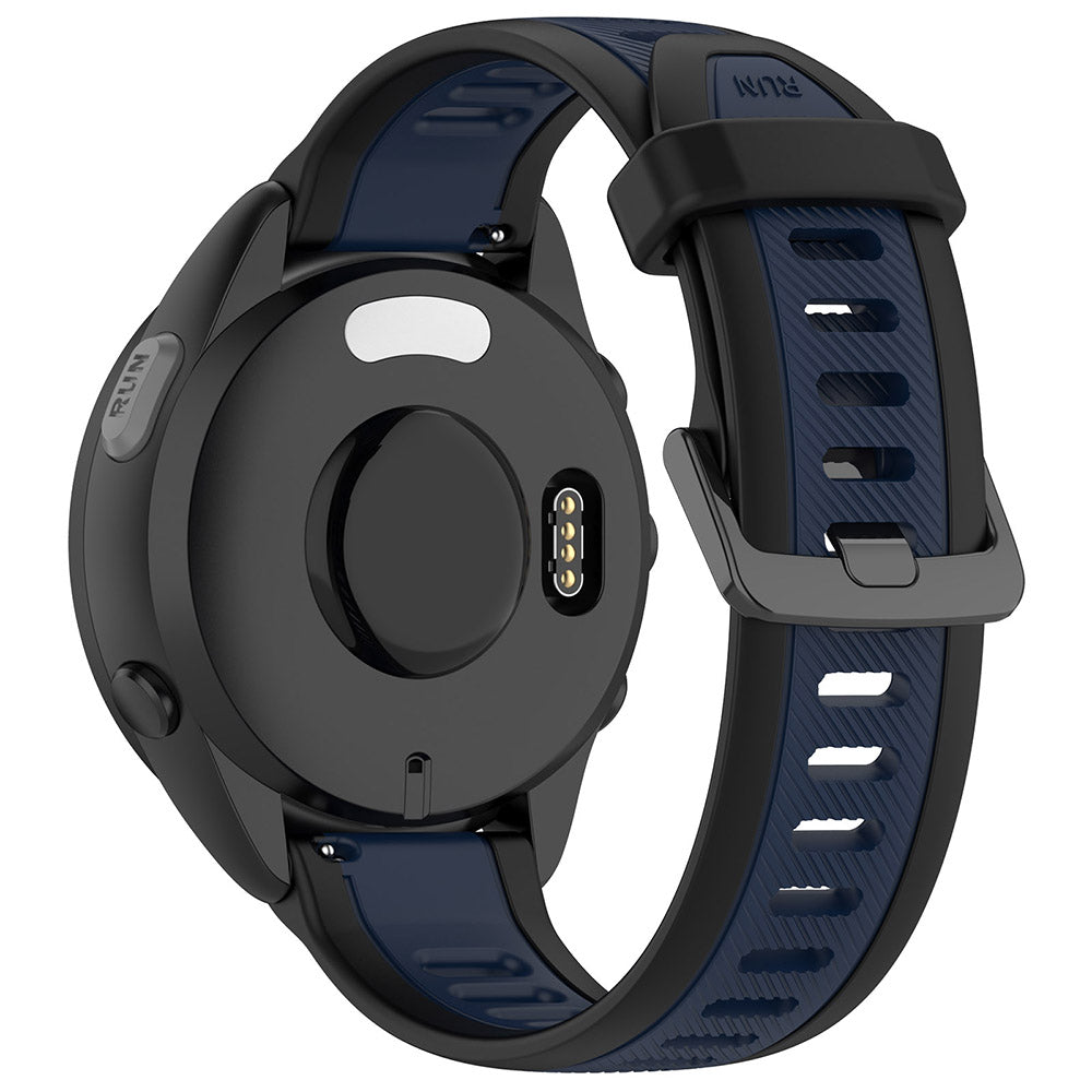 Techsuit W053 Strap for Huawei Watch / Garmin Watch Series, 18mm, Dark Blue
