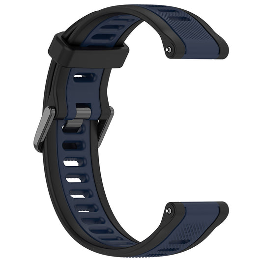 Techsuit W053 Strap for Samsung Galaxy Watch / Huawei Watch Series, 20mm, Dark Blue