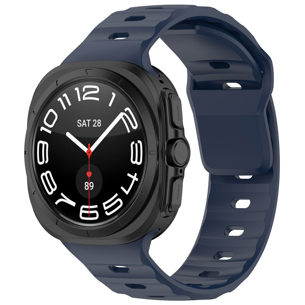 Techsuit W055 Strap for Samsung Galaxy Watch Ultra Series, Navy Blue