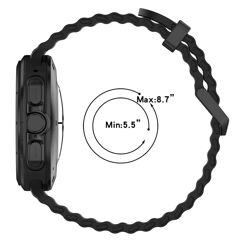 Techsuit W062 Strap for Samsung Galaxy Watch Ultra Series, Black