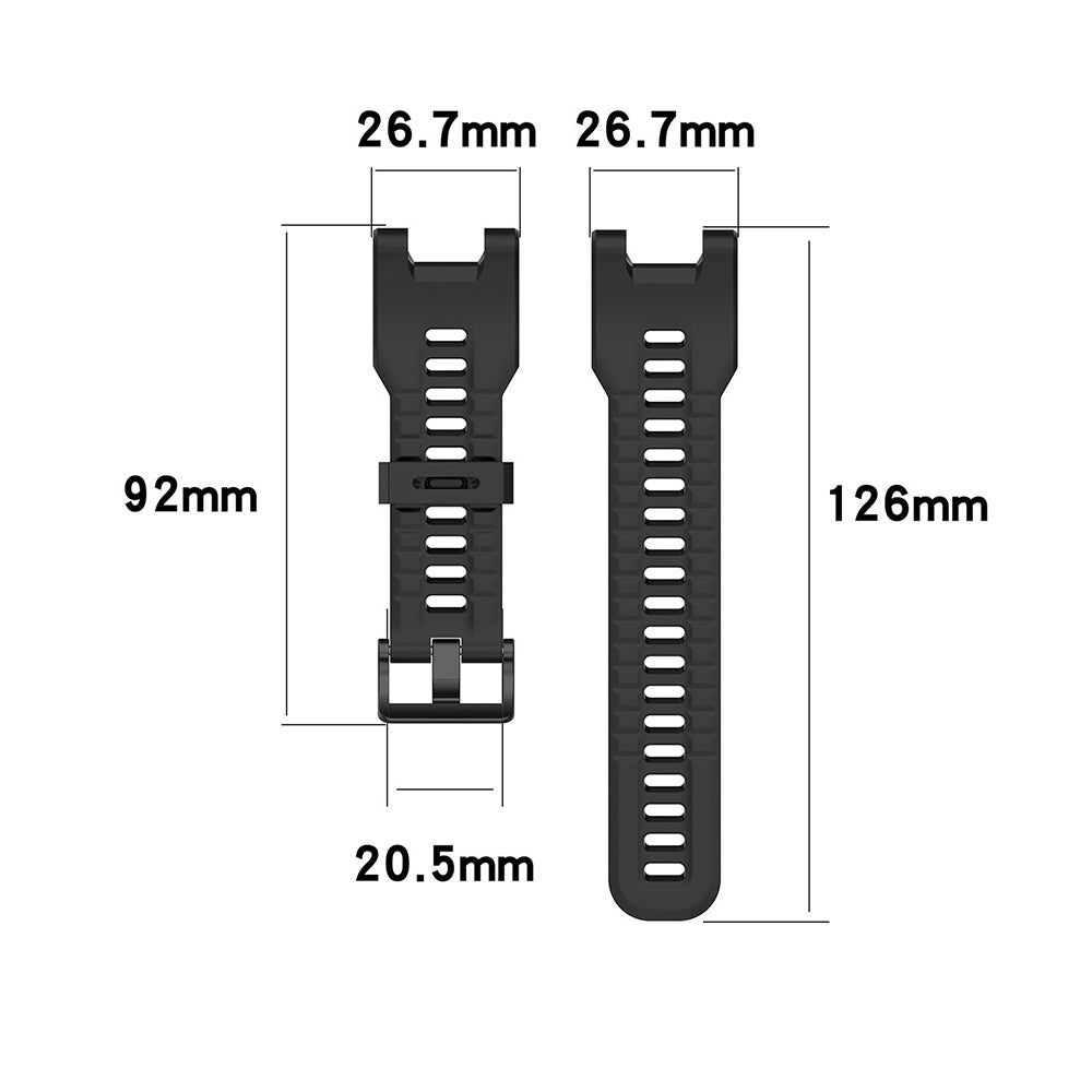 Techsuit W067 Strap for Amazfit T-Rex Pro / T-Rex, Dark Green