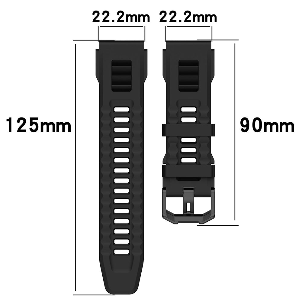 Techsuit W067 Strap for Amazfit T-Rex Ultra, Navy Blue