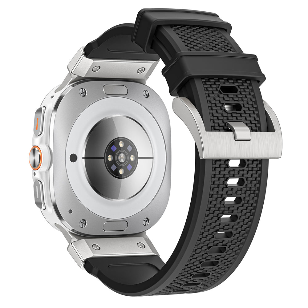Techsuit W068 Strap for Samsung Galaxy Watch Ultra Series, Silver White