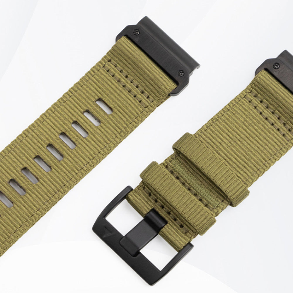 Techsuit W070 Strap for Garmin Watch Fenix Series, 26mm, Black