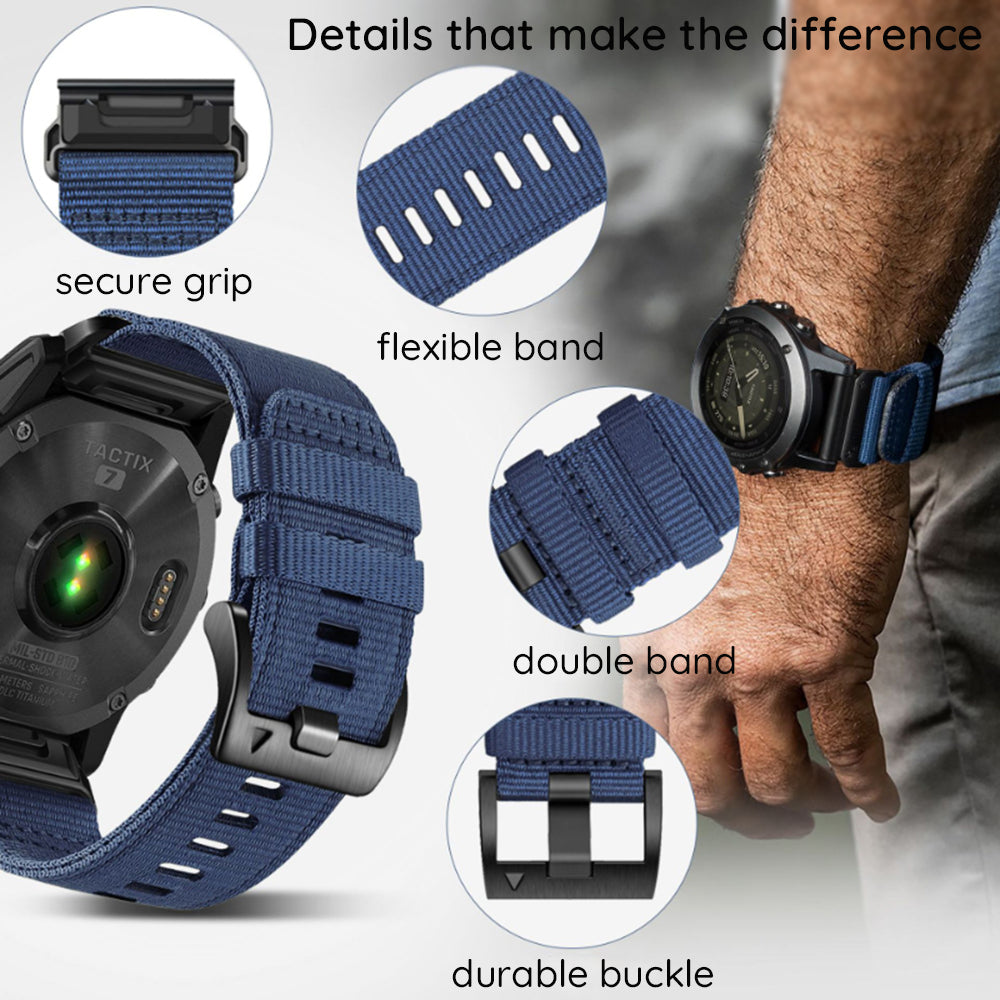 Techsuit W070 Strap for Samsung Galaxy Watch / Huawei Watch Series, 20mm, Orange