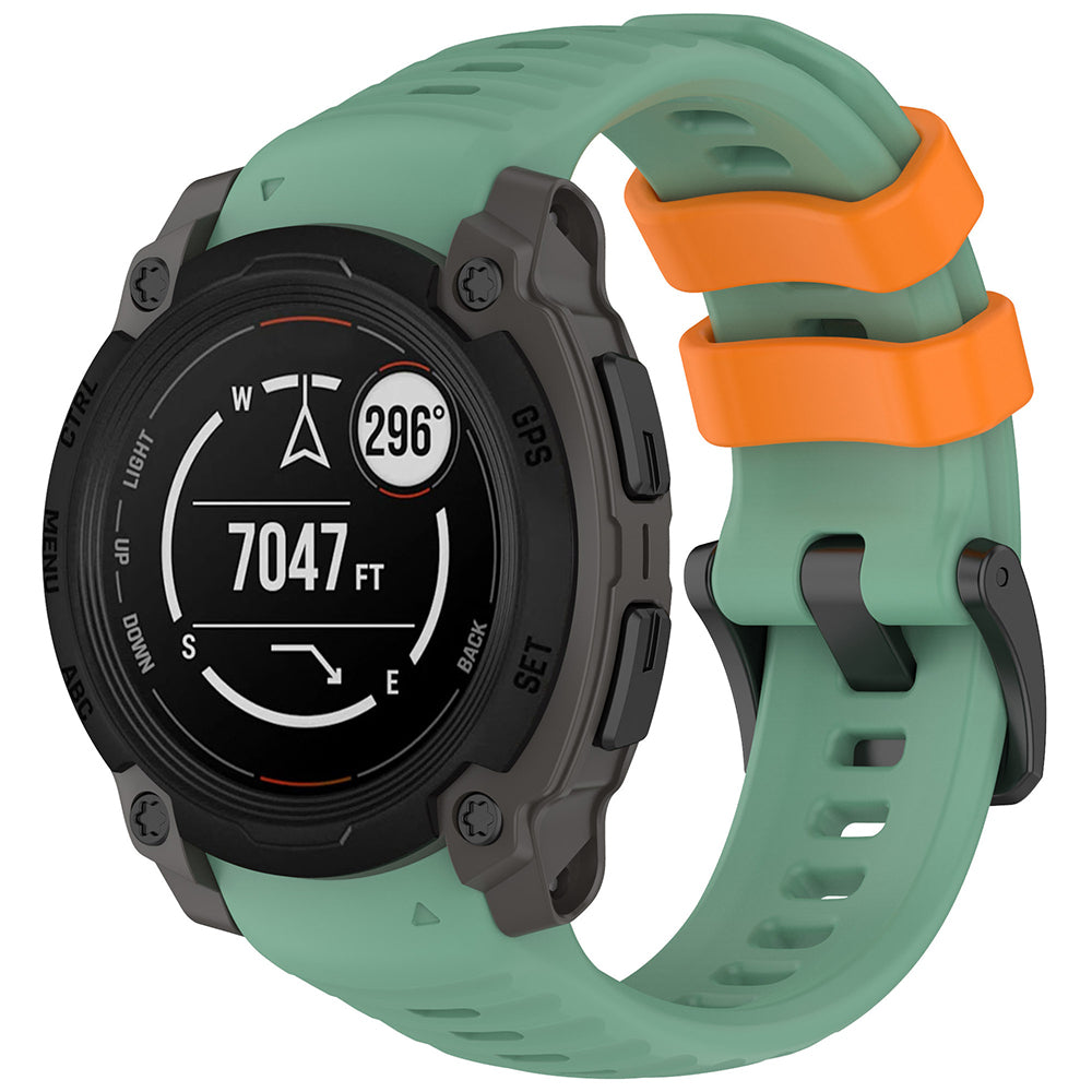 Techsuit W076 Strap for Garmin Instinct E 40mm, Light Green
