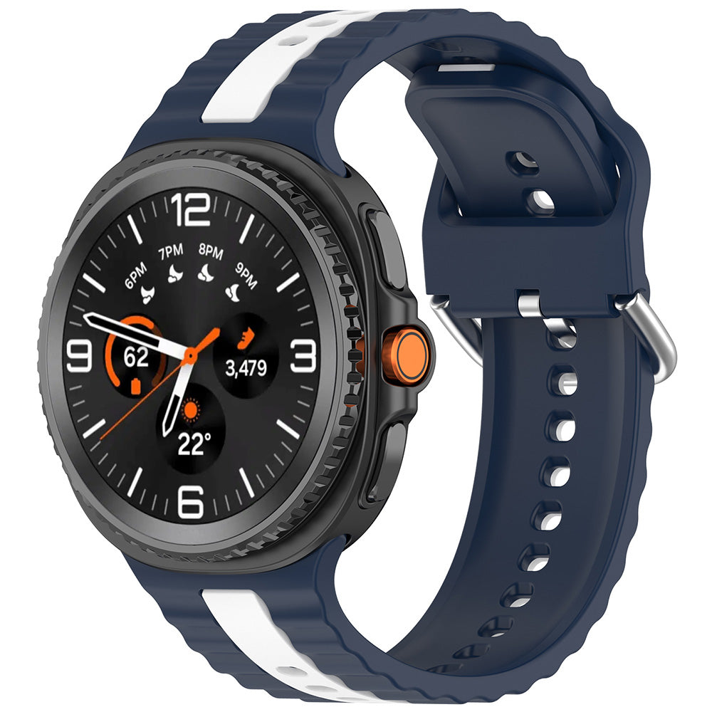Techsuit W078 Strap for Samsung Galaxy Watch9 / Watch8 / Watch8 Classic Series, Navy Blue