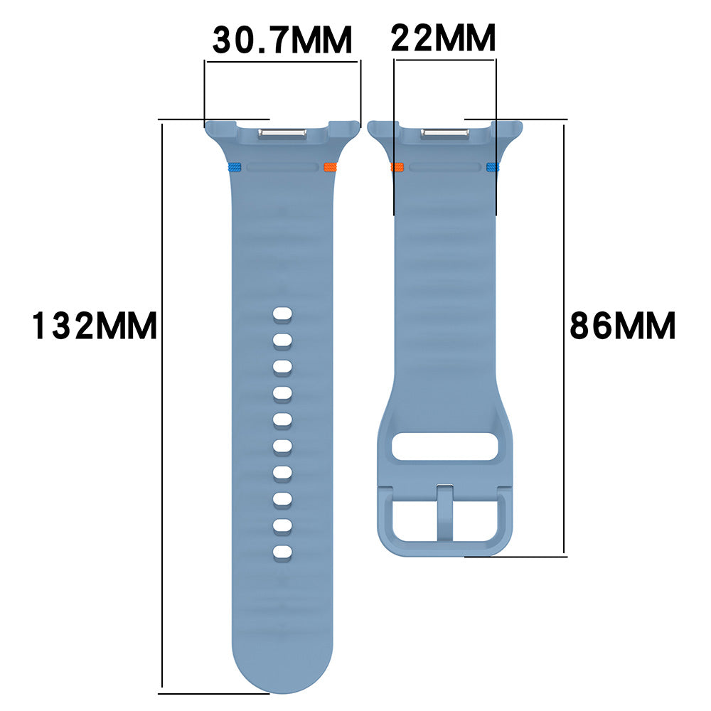 Techsuit W079 Strap for Samsung Galaxy Watch8 / Watch8 Classic Series, Orange