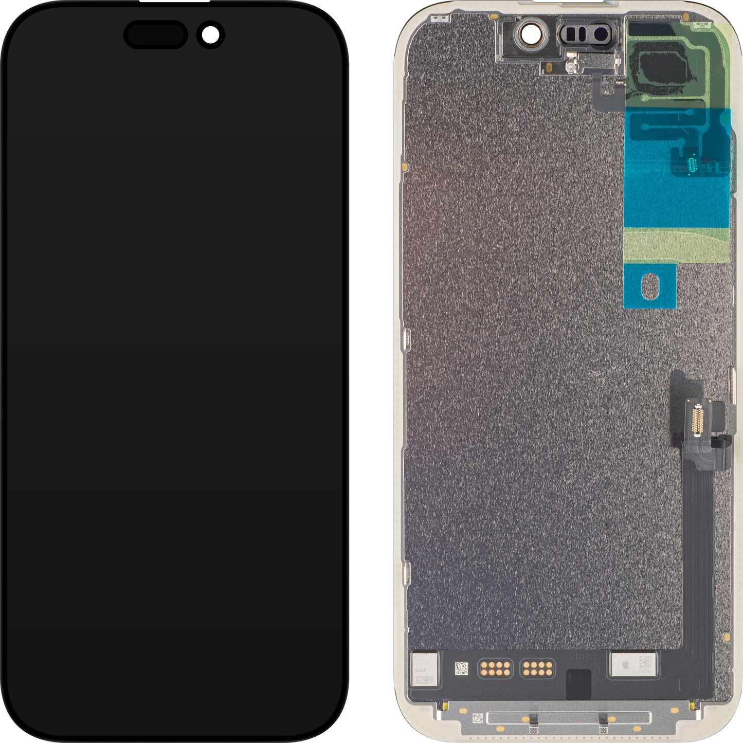 Apple iPhone 17 Display with Touchscreen, with Frame, Black, Service Pack 661-56065