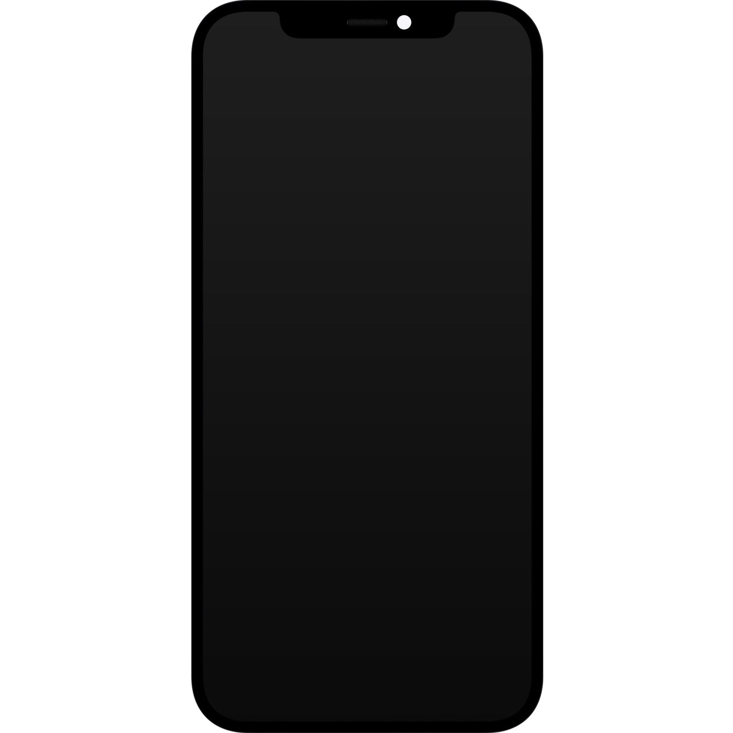 Touchscreen Display JK for Apple iPhone 12 / 12 Pro, with Frame, OLED IC Movable Version, Black