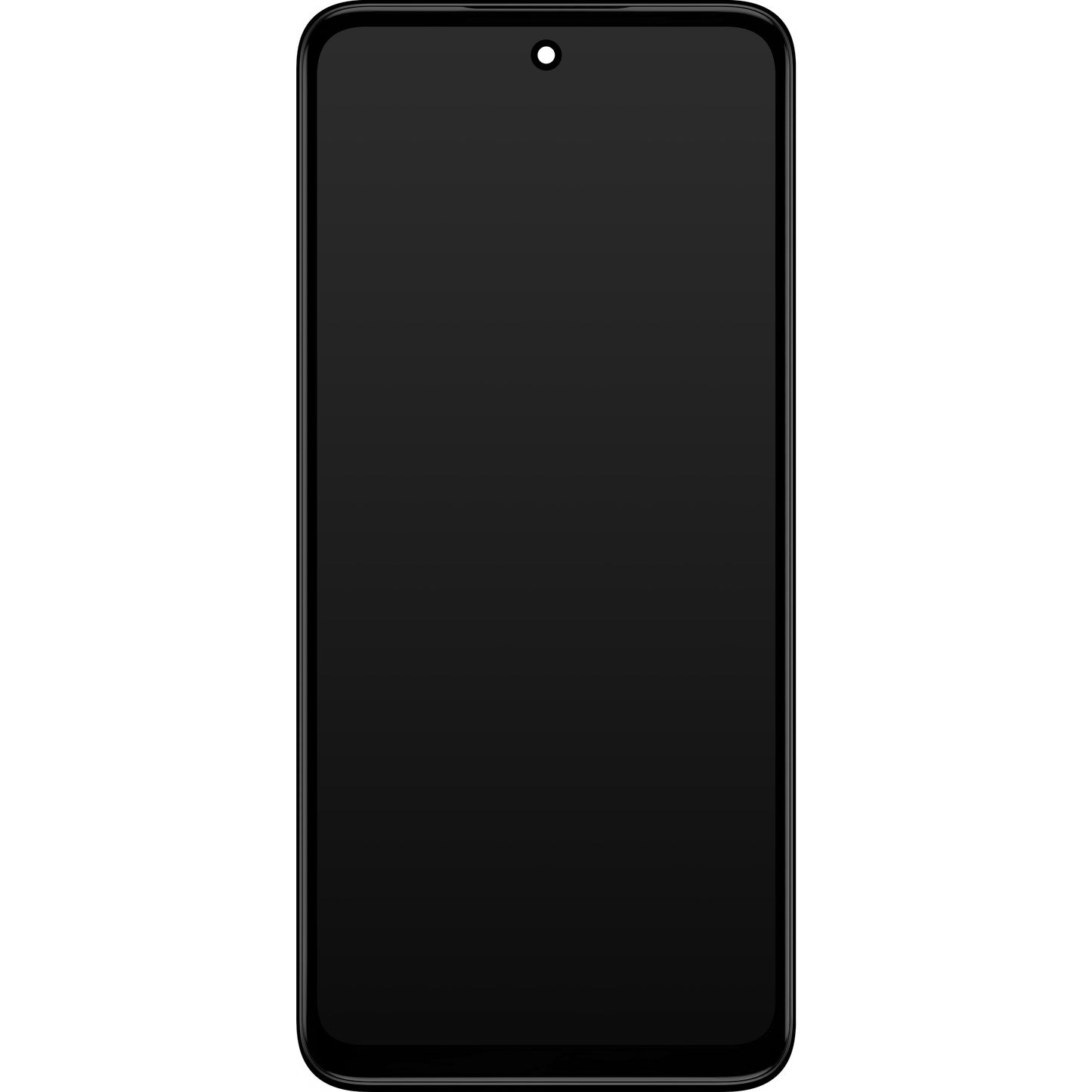 Motorola Moto G23 Touchscreen Display with Frame, Black, Service Pack 5D68C22092