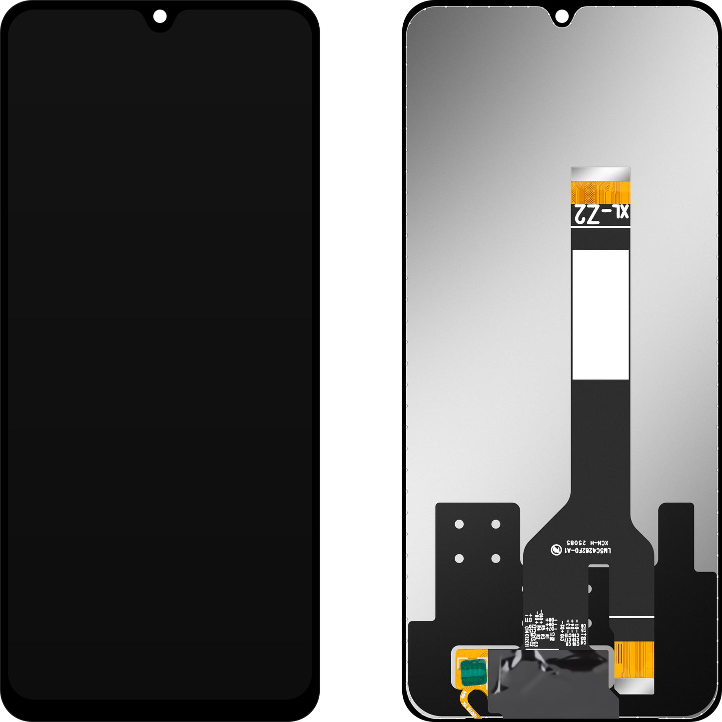 MP Touchscreen Display compatible with Xiaomi Poco C71 / Redmi A5 4G, Long Flex Version (169.5mm)