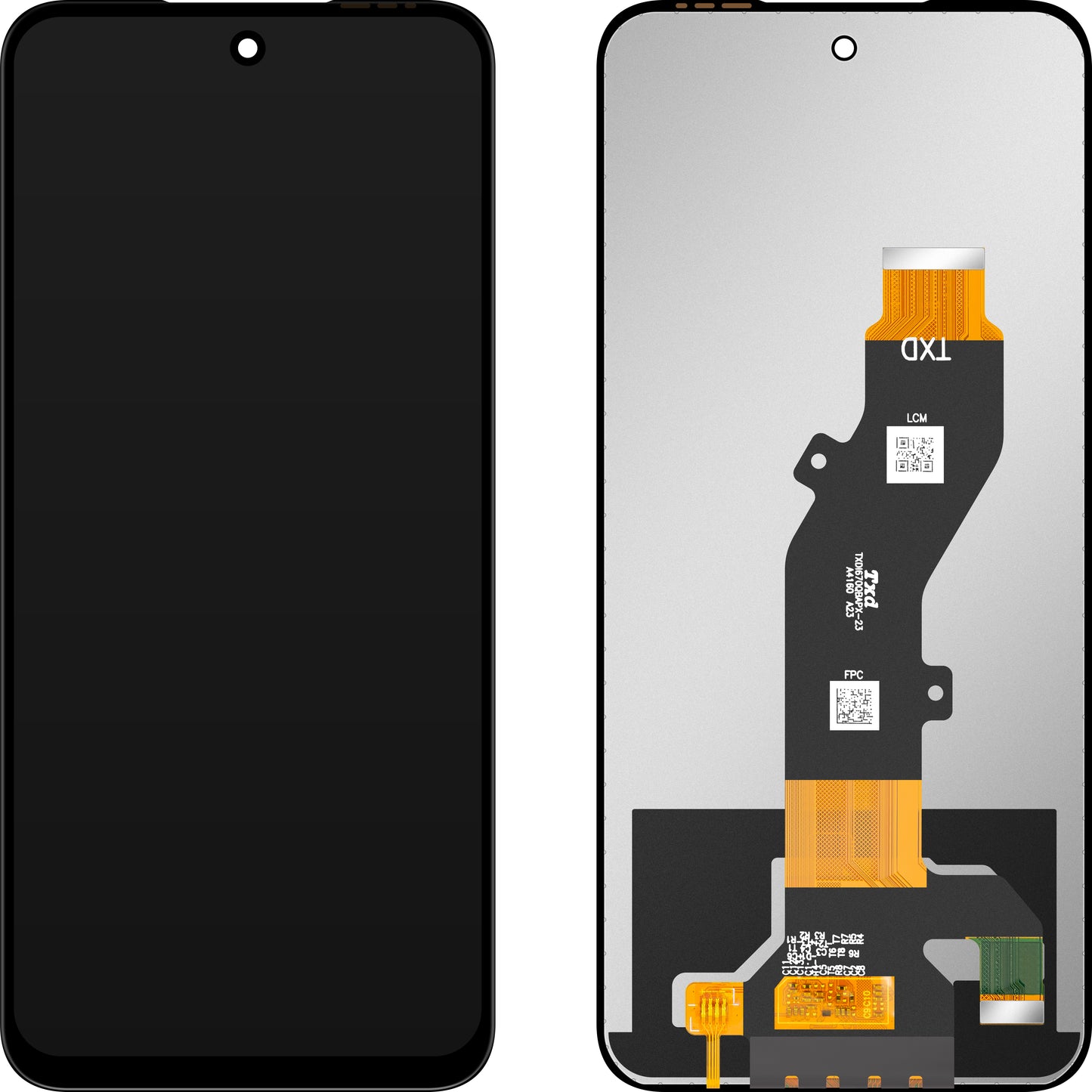 MP Touchscreen Display compatible with Tecno Pop 9 / Pop 9 4G / Pova 6 Neo 5G / Spark 30C / Spark 30C 5G