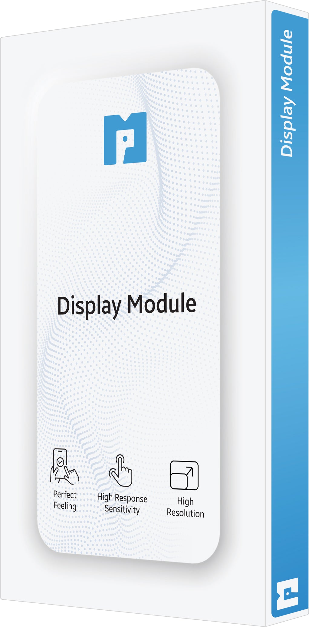 Touchscreen Display with MP Proximity Sensor compatible with Apple iPhone 16 Plus, with Frame, OLED FHD Diagnostic Software Version, Black