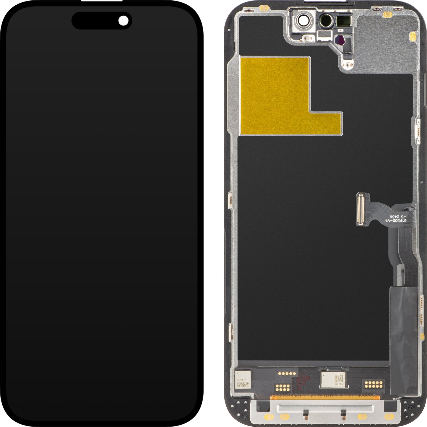ZY Touchscreen Display for Apple iPhone 14 Pro, with Frame, LCD In-Cell IC Movable Version, Black