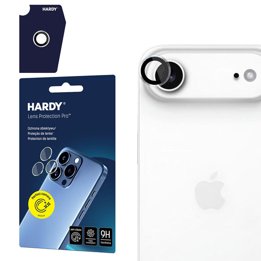 Back Camera Protective Film 3MK Hardy Protection Pro for Apple iPhone 17 Air, Tempered Glass, Transparent