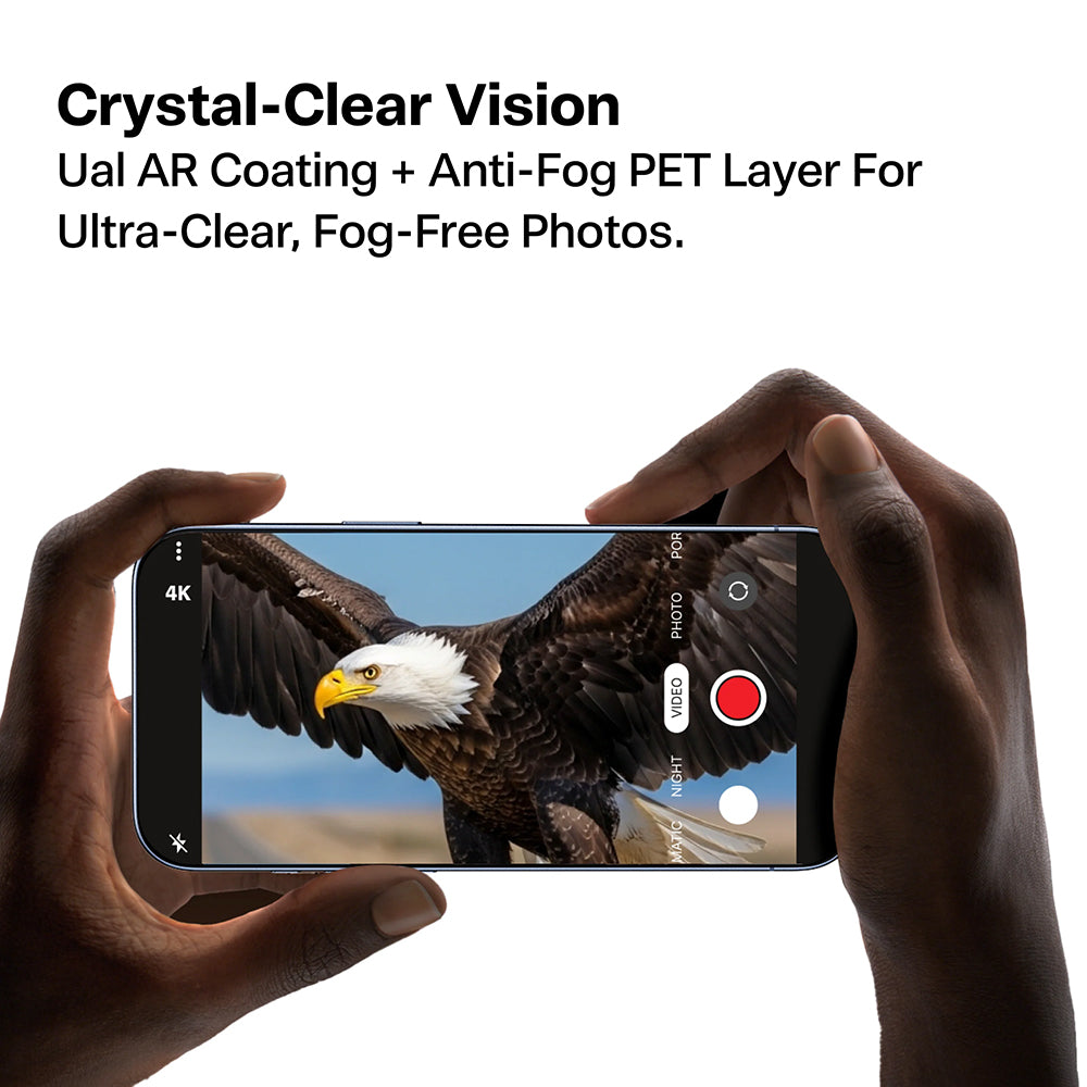 Torras Lensguard Rear Camera Protective Film for Apple iPhone 17 Pro Max / 17 Pro, Tempered Glass, Blue