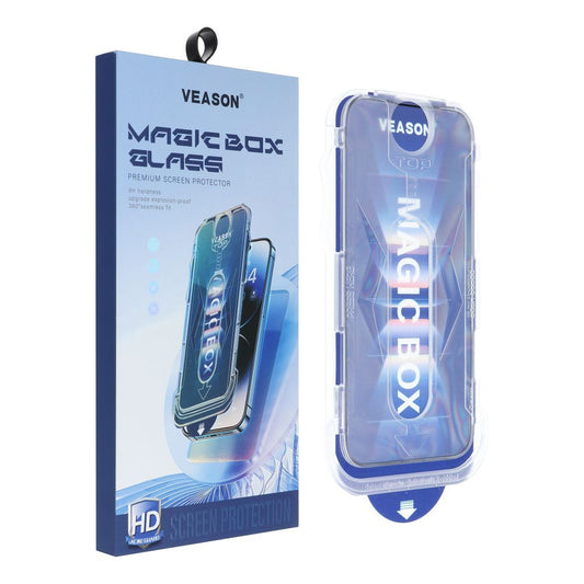 Screen Protector Veason PRO for Apple iPhone 11 Pro, Glass Shielded, Full Glue, 6D, Black