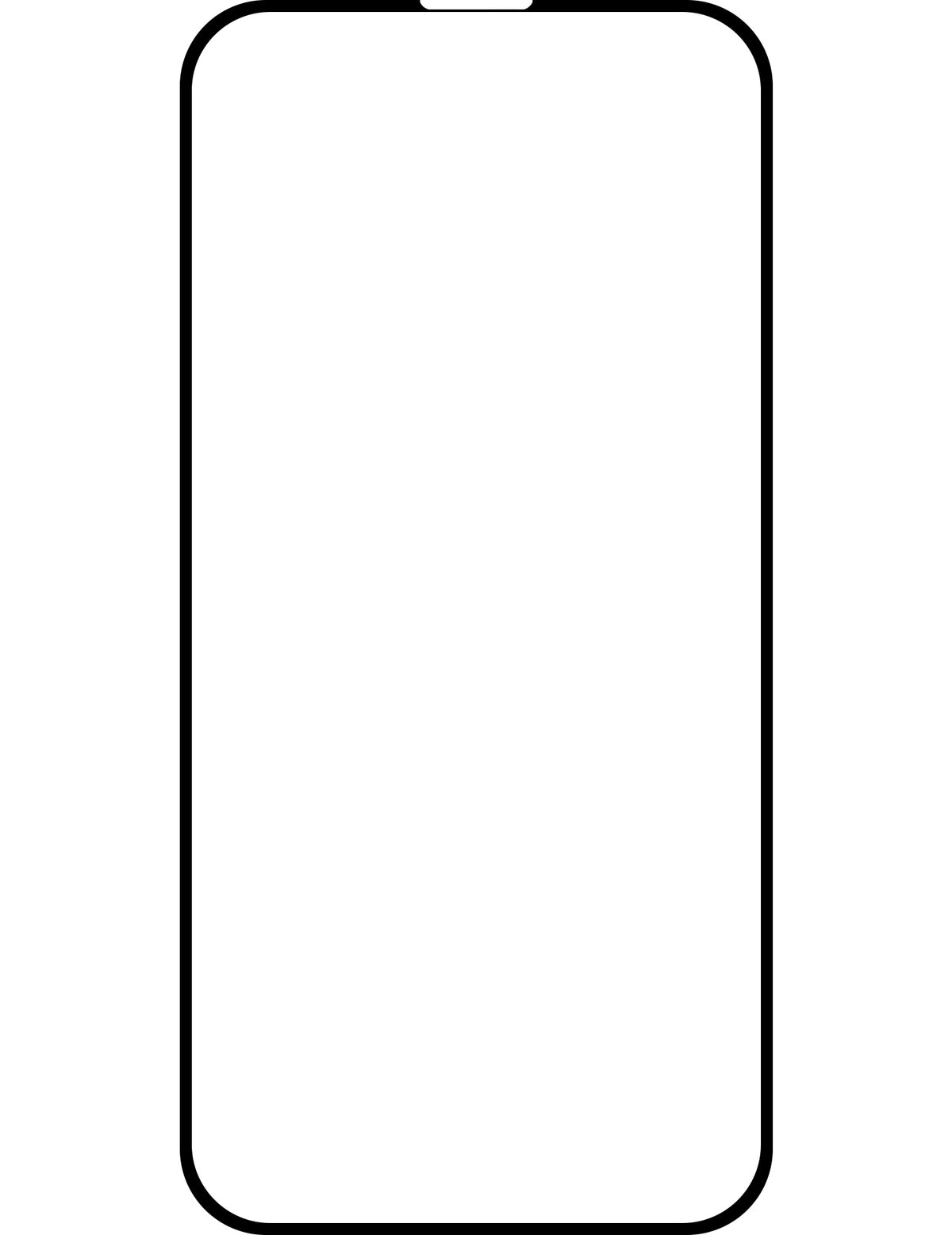OEM Screen Protector for Apple iPhone 16 Pro Max, Shielded Glass, Full Glue, 5D, Black