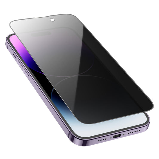 HOCO G15 Privacy Screen Protector for Apple iPhone 14 Pro Max, Tempered Glass, Full Glue, 5D