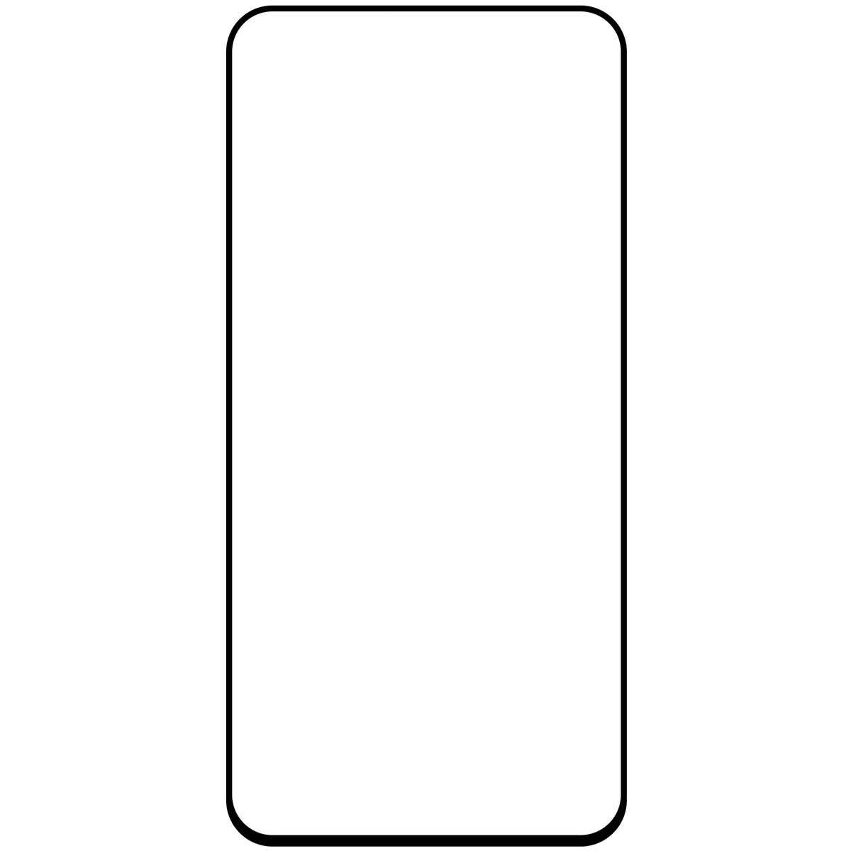 Blue Shield Screen Protector for Honor X9c / Magic7 Lite, Tempered Glass, Edge Glue, Case Friendly, Black