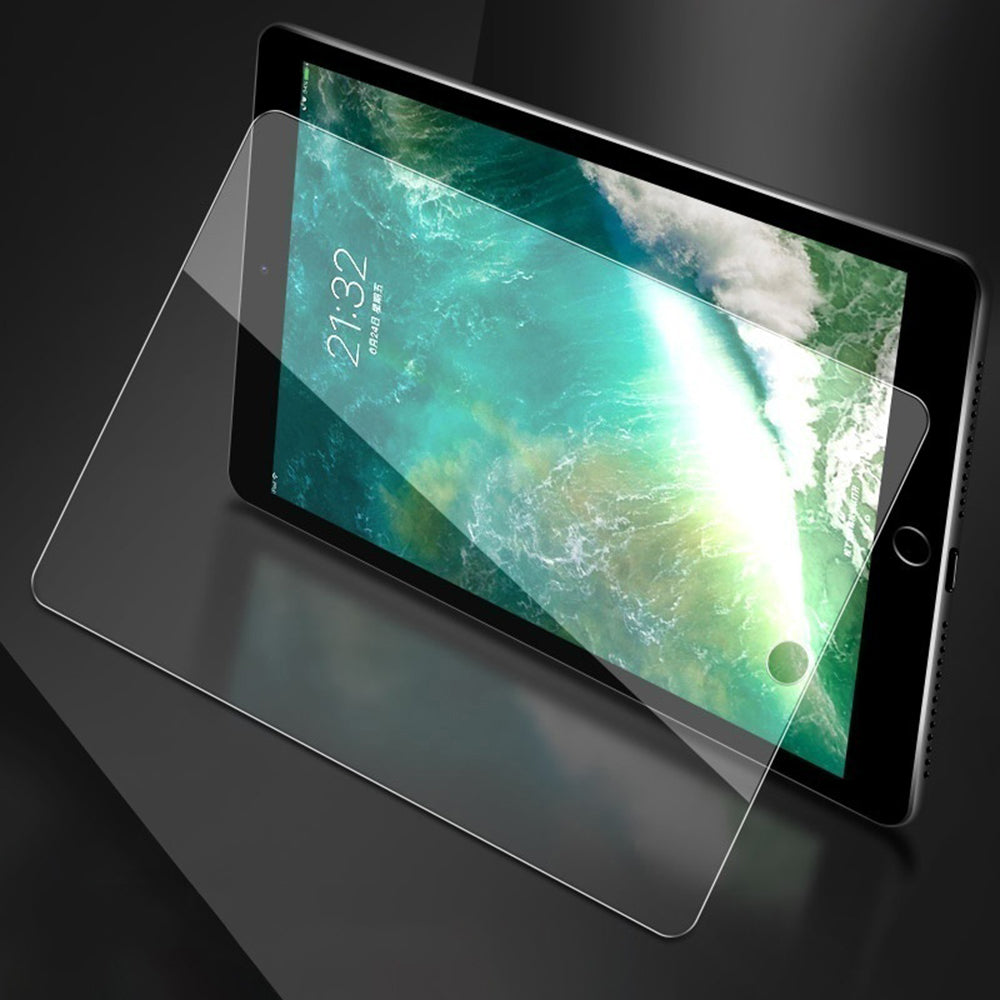 Blueo HD Screen Protector for Apple iPad 10.2 (2021) / 10.2 (2020) / 10.2 (2019), Tempered Glass, Full Glue