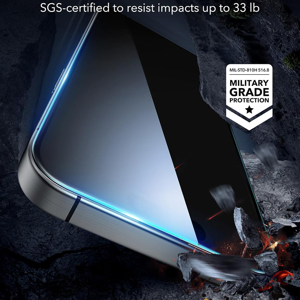 ESR Screen Protector for Apple iPhone 17 Air, Tempered Glass, Full Glue, Set of 3 Pieces