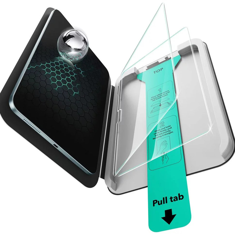 ESR UltraFit Screen Protector for Apple iPad Air 13 (2026) / Pro 13 (2025), Tempered Glass, Full Glue, Set of 2 pieces