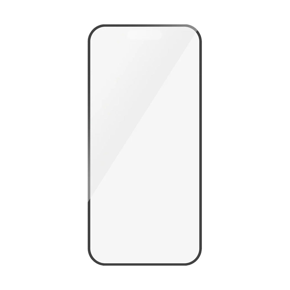 Matte PanzerGlass Ultra-Wide Fit Gaming Screen Protector for Apple iPhone 16 Pro Max, Tempered Glass, Full Glue, Black