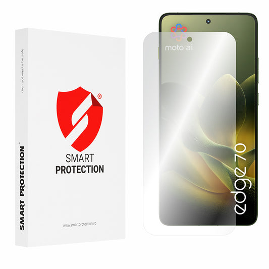 Smart Protection Premium Classic Screen Protector for Motorola Edge 70, Plastic, Set of 2 Pieces