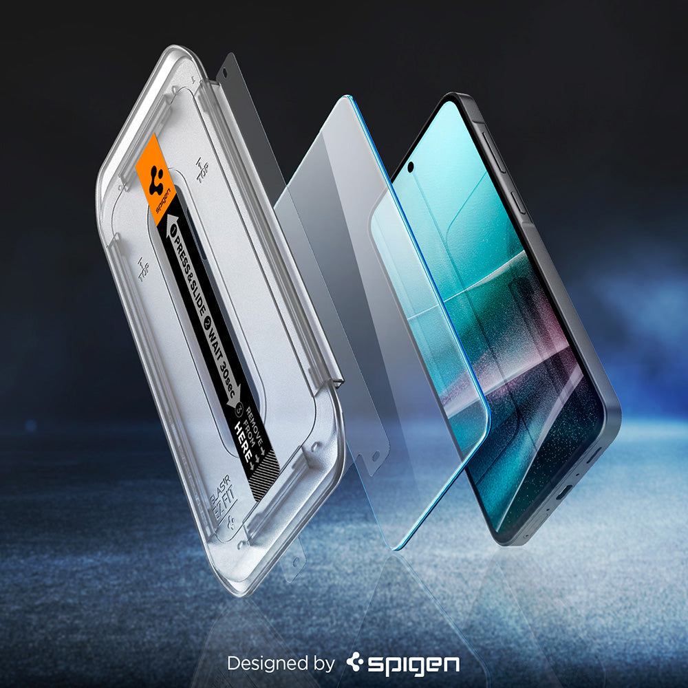 Spigen GlastR EZ FIT HD Screen Protector for Samsung Galaxy A37 5G / A36 A366, Tempered Glass, Full Glue AGL11365