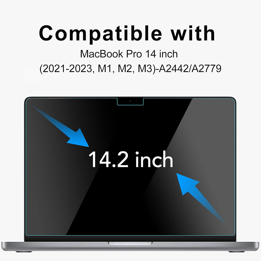 Matte Anti Blue Light Screen Protector Film Techsuit VisionProX for Apple MacBook Pro 14inch (2026) / (2025) / (2024) / (2023), Plastic