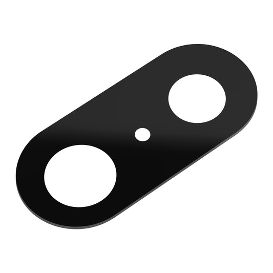 Rear Camera Glass Google Pixel 7, with Frame, Black