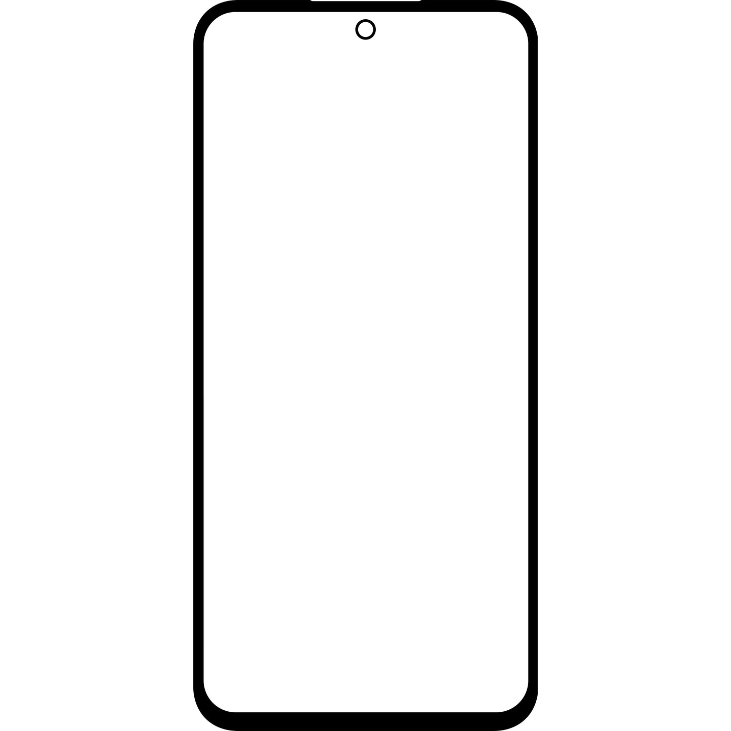 Screen Glass + OCA Forward Shield for Samsung Galaxy S23 FE S711, Black