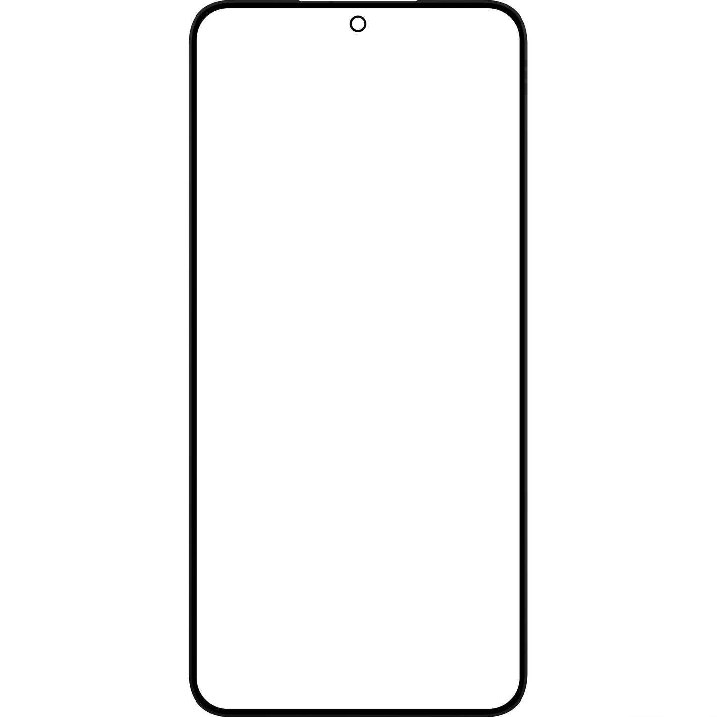 Screen Glass + OCA Forward Shield for Samsung Galaxy S22+ 5G S906, Black