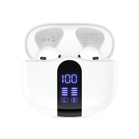 Tech-Protect Ultraboost Core G2 Bluetooth Handsfree, TWS, White