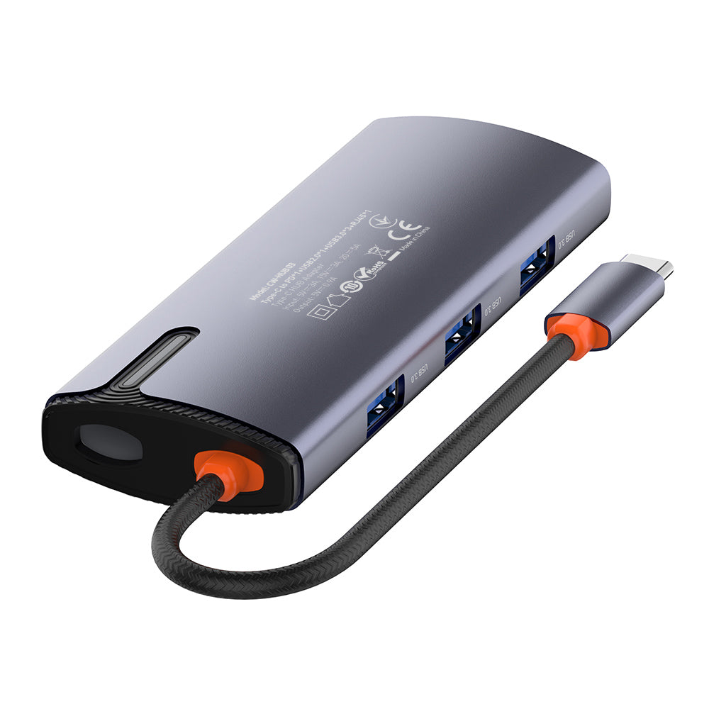 ColorWay CW-HUB03 USB-C Hub, 6in1, Silver