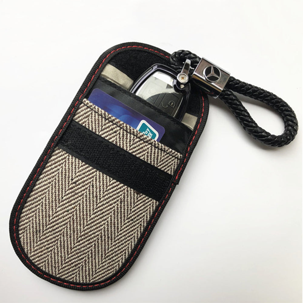 RFID Protection Wallet Techsuit AF1, Beige