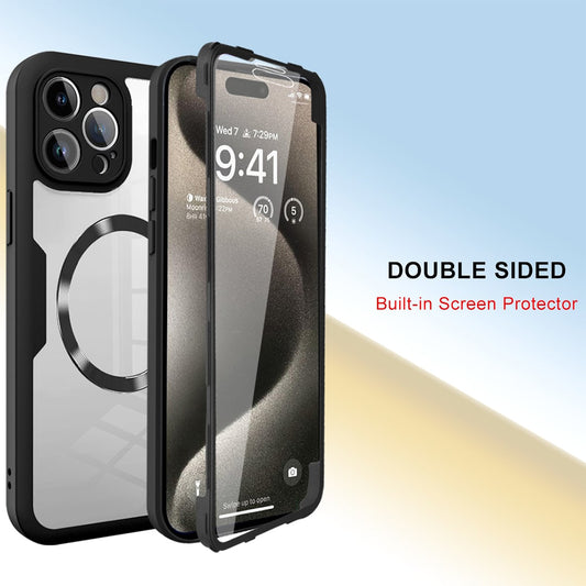 MagSafe Case for Apple iPhone 17, Techsuit, ColorVerse 360, Purple